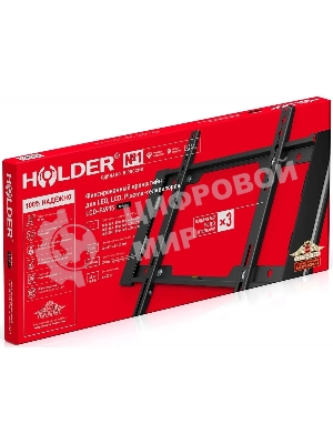 Кронштейн для телевизора Holder LCD-F4915-B черный, 26-55
