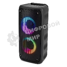 Минисистема Hyundai H-MC1230 черный 40Вт FM USB BT micro SD