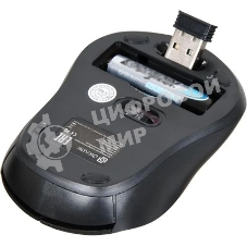 Мышь беспроводная Oklick 415MW черный, 1600 dpi, радиоканал, USB, кнопки - 4