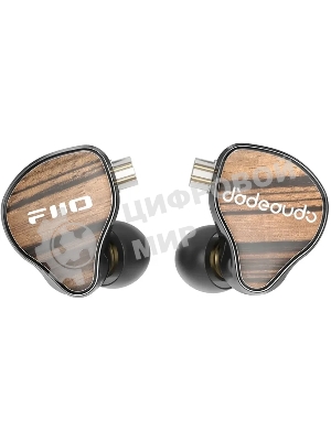 Проводные наушники FiiO FH13 черный, внутриканальные, Jack 3.5/4.4 мм