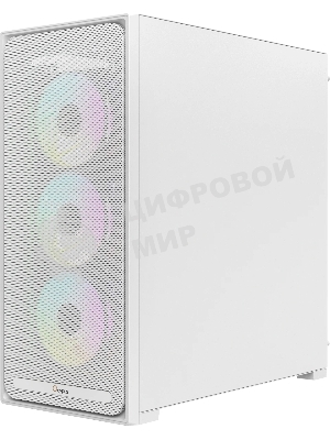 Корпус Ocypus Delta C70 WH ARGB, Midi-Tower, белый, 4 x 120 мм