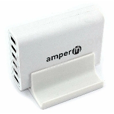 Блок питания (сетевой адаптер) Amperin Quick Charge 6-port QC 3.0 USB (YDS-TC060-4-2-0), белый