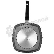 Сковорода-гриль Rondell Escurion Grey RDA-1124, 28 см, без крышки, серый