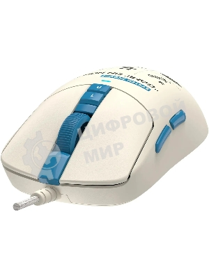 Мышь проводная A4Tech Bloody W72 Ultra Pixels Blue рисунок/бежевый/голубой, 20000 dpi, USB, кнопки - 7
