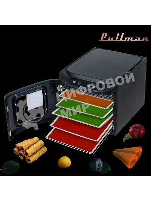 Поддон для пастилы Pullman PL-30203-5 белый 5шт универсальный квадратный р-р 290х290х5,4мм