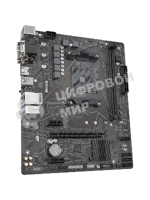 Материнская плата Gigabyte A520M S2H, AM4, AMD A520, 2xDDR4, 4xSATA, 1xM.2, 1xPCIe 3.0 x16, 2xPCIe x1, 1xHDMI, 1xDVI-D, 1xVGA, 1x 1Gb LAN, 4xUSB-A 3.2 Gen 1, 2xUSB-A 2.0, 3x3.5 мм, 7.1, mATX