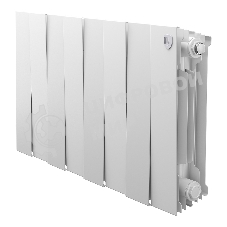 Радиатор биметаллический Royal Thermo PianoForte 300 белый - 8 секц.