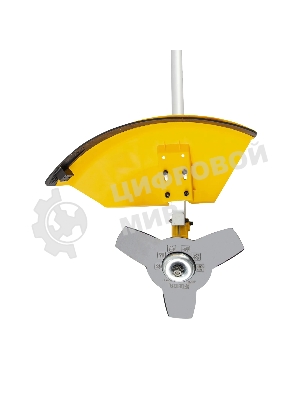 Триммер бензиновый Denzel DGT-430, 43см3, 2,5 л.с., неразъемная штанга, состоит из 2 частей