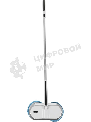 Пылесос-электровеник Xbot RM2 серый, питание от аккумулятора, 240 Вт, уборка сухая