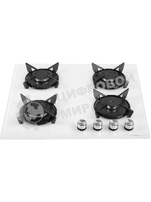 Газовая варочная панель HOMSair HGG641EWH независимая, белый