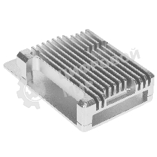 Корпус Qumo Aluminum case without fan, Raspberry Pi 3, silver(RS024)