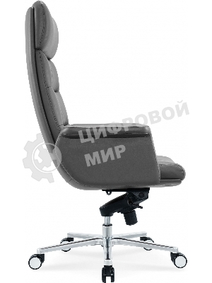 Кресло Cactus CS-LGR-DUBLIN темно-серый, кожа