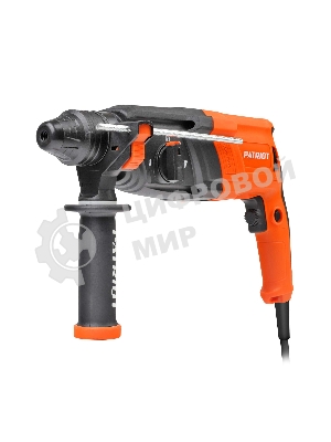 Перфоратор Patriot RH 243, SDS+, мощность 770 Вт, 2.6 Дж, 3 режима работы, макс.диаметр 24мм, глубиномер, кейс