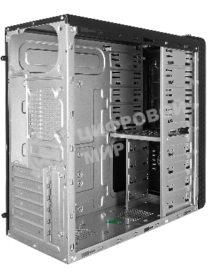 Компьютерный корпус Miditower ExeGate UN-604-UNS400 (ATX, БП UNS400 с вент. 12см, 2хUSB+2хUSB 3.0, аудио, черный)