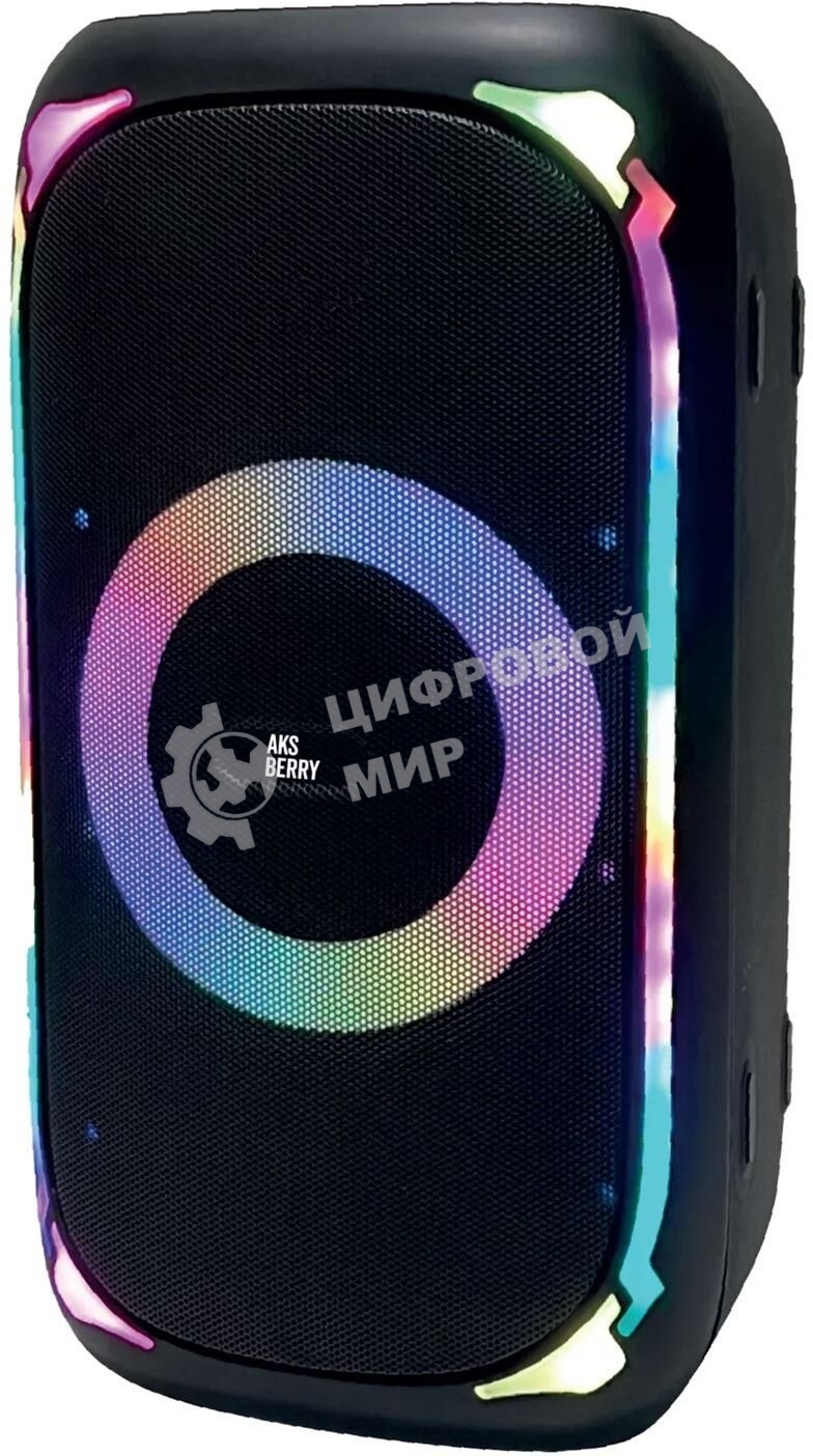 Портативная акустика AKSBERRY AS-28 RhythmGo, черный