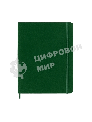Блокнот Moleskine CLASSIC SOFT QP623K15 XLarge 190х250мм, 192 страниц, нелинованный, мягкая обложка, зеленый