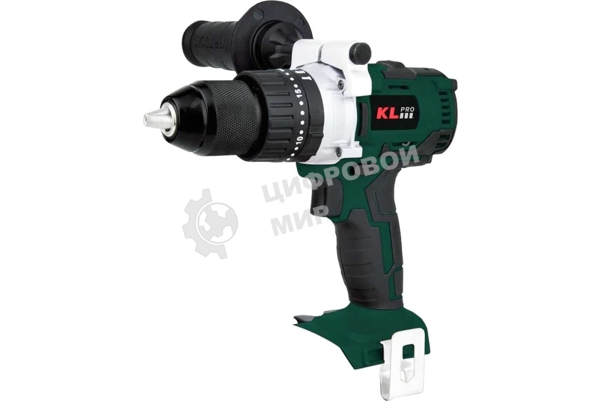 Дрель-шуруповерт Klpro KLDM18B-00, 18 В, 0 Ач, 60 Нм,  бесщеточный, ударный