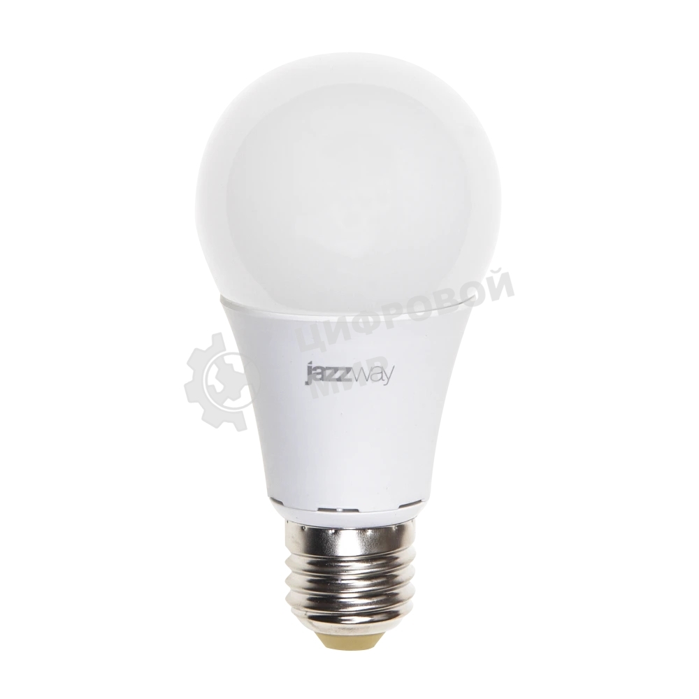 Лампа светодиодная JazzWay PLED-ECO/SE-A60 11Вт грушевидная 3000К теплый белый E27 840лм 230В