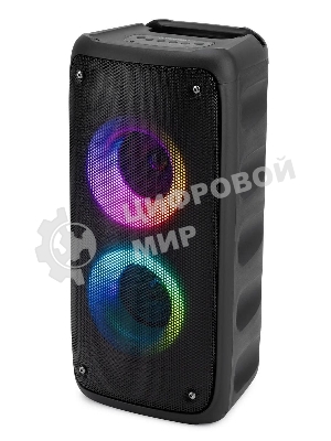 Минисистема Hyundai H-MC1230 черный 40Вт FM USB BT micro SD