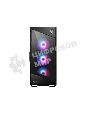 Компьютерный корпус MSI MPG VELOX 100R 2xUSB 3.0, 1xType C, 4x120мм ARGb Fan, ARGb Control Board, Tempered Glass Window, Glass Front Panel, Brown Box (829315)