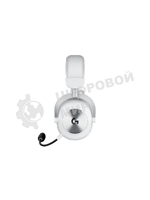 Гарнитура Logitech G PRO LightSpeed белый, беспроводная + проводная, Bluetooth/USB/3.5 мм, до 50 ч