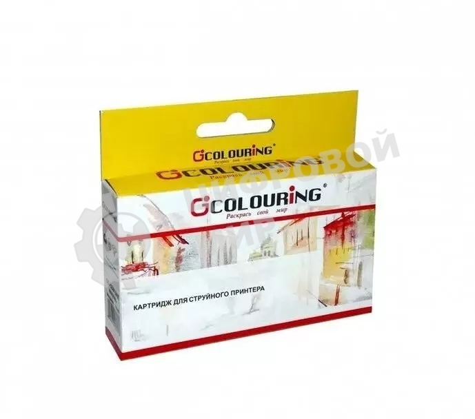 Картридж струйный Colouring CG-0633 Magenta пигментные (250 стр. 12 мл) для принтеров Epson C67/C87/CX3700/CX4100/CX4700