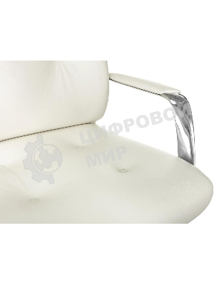 Кресло Бюрократ DAO/WHITE белый, кожа