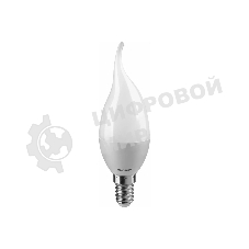 Лампа светодиодная ОНЛАЙТ 71620 OLL-FC37-6-230-2.7K-E14-FR