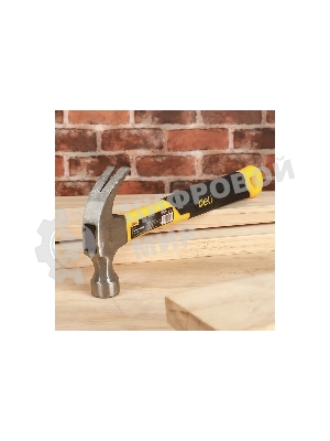 Молоток-гвоздодер Deli DL5002 500 гр Фибергласовая рукоять