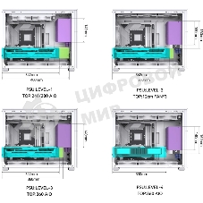 Компьютерный корпусMini-Tower/ Case JONSBO D31 STD, Mini-Tower, TG, no fan, 1xUSB-A 3.2 + 1xUSB-C 3.2, mATX, mDTX, mITX белый
