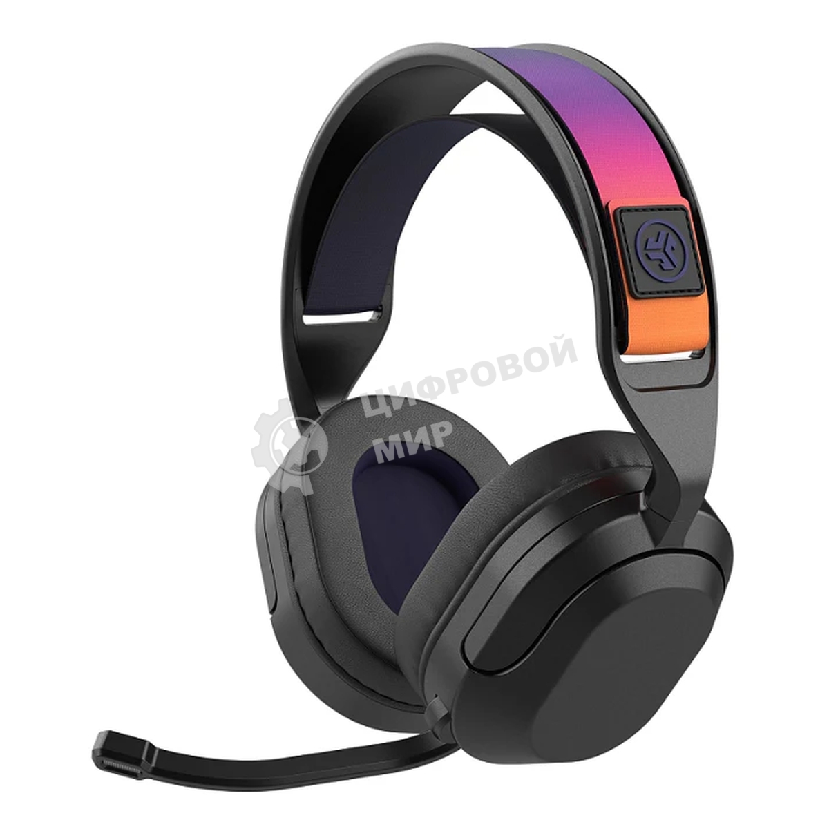 Гарнитура JLab Nightfall Wireless Gaming Headset чёрный, беспроводная, Bluetooth, до 70 ч