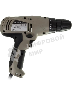 Дрель-шуруповерт ИНТЕРСКОЛ ДШ-10/260Э2, 260 Вт, 35 Нм, щеточный