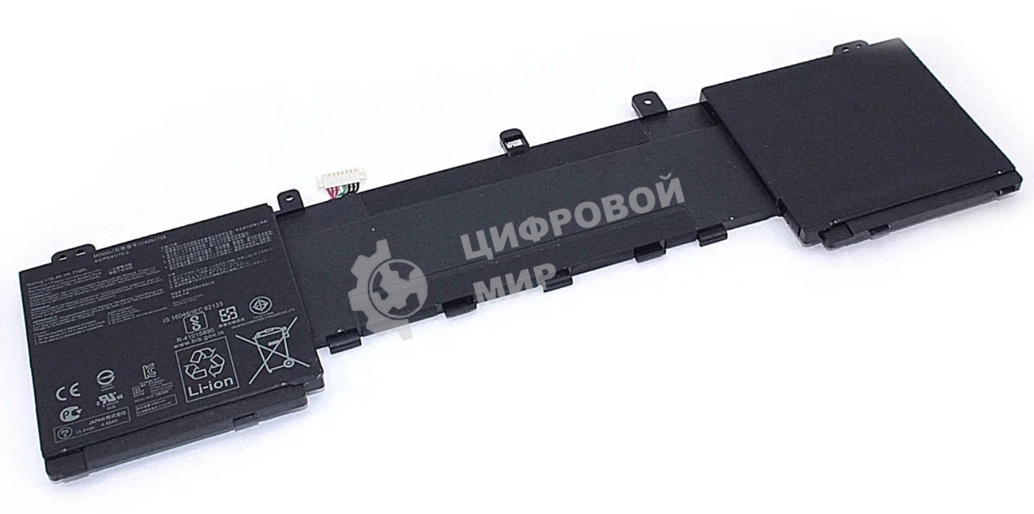 Аккумуляторная батарея для ноутбукa Asus ZenBook Pro U5500 (C42N1728) 15.4V 71Wh, 4614mAh