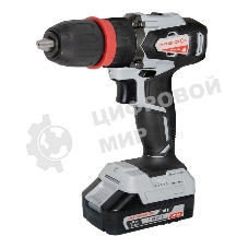 Дрель-шуруповерт ИНТЕРСКОЛ ДА-13/18ВК, 18 В, 2 Ач, 45 Нм, бесщеточный