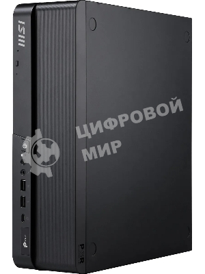 Мини ПК MSI Pro DP80 A14G-007BRU i5 14400 (2.5) Graphics CR без ОС 2xGbitEth WiFi BT 120W черный (936-B20821-013)
