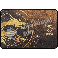 Коврик для мыши MSI Agility GD21 Dragon Tiamat золотистый/рисунок 220x3x320мм