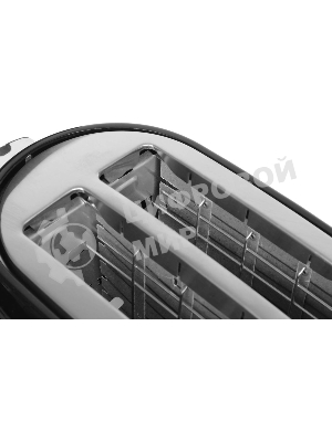 Тостер Centek СТ-1432 черный/стальной