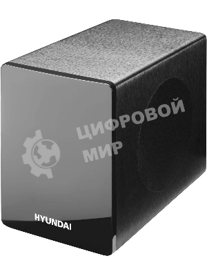 Микросистема Hyundai H-HA640 черный 150Вт FM USB BT SD/MMC/MS