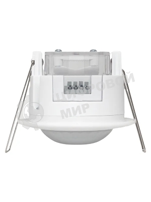 Датчик движения EKF dd-ms-100 (ИК) MS-100 (ДД) встраив. 1200 Вт 360 град. до 6 м IP20