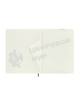 Блокнот Moleskine CLASSIC SOFT QP623K15 XLarge 190х250мм, 192 страниц, нелинованный, мягкая обложка, зеленый