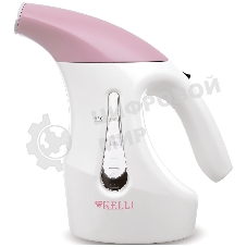 Отпариватель Kelli КL-312 белый/розовый, 1800 Вт, 20 г/мин, 500 мл