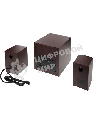 Акустическая система Edifier S350DB Brown 2.1,150W RMS, дерево, Bluetooth aptX