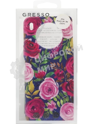 Чехол (клип-кейс) Gresso Air, для Honor 50 Lite, прозрачный/рисунок gr17aaae9352