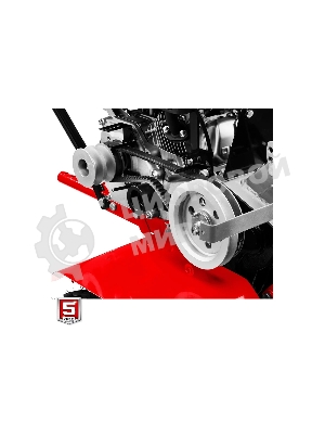 Мотоблок ЗУБР МТУ-350 бензиновый усиленный 212 см3