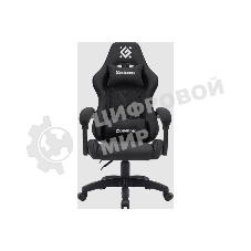 Кресло Defender Breeze черный, ткань, 120 кг