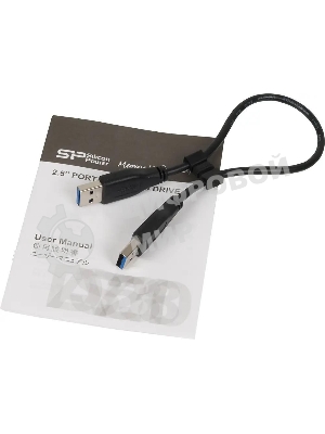 Внешний HDD Silicon Power USB 3.0 2Tb A60 SP020TbPHDA60S3K Armor 2.5
