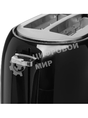 Тостер Centek СТ-1432 черный/стальной