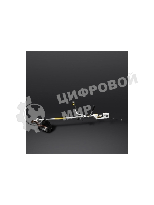 Триммер электрический Kranz KR-1400, 1400Вт, 420/255мм, катушка+диск, разборная штанга