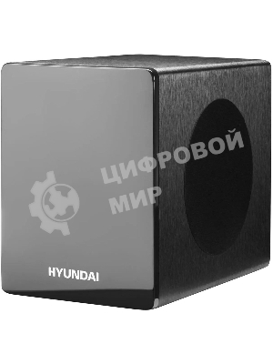 Микросистема Hyundai H-HA640 черный 150Вт FM USB BT SD/MMC/MS