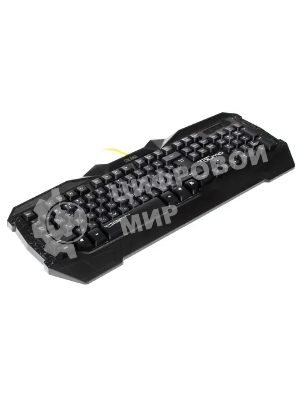 Комплект клавиатура+мышь Qumo Solaris проводной, USB, 2200 DPI, чёрный